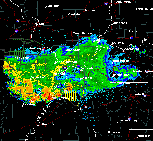 Interactive Hail Maps Hail Map for Huntingdon, TN