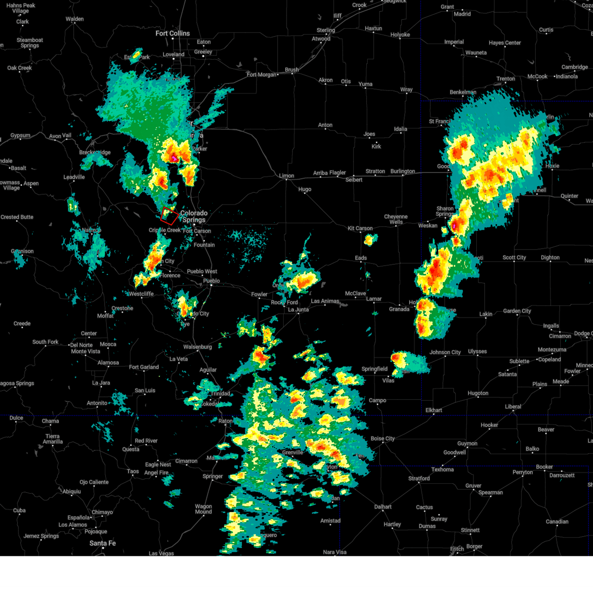 Interactive Hail Maps Hail Map for Midland, CO