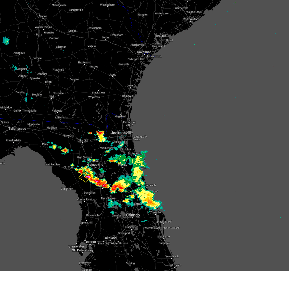 Interactive Hail Maps Hail Map for East Bronson, FL