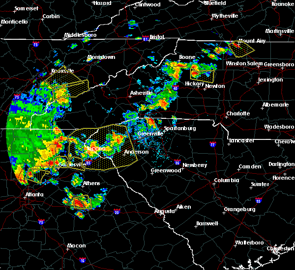 Interactive Hail Maps Hail Map for Clarkesville, GA