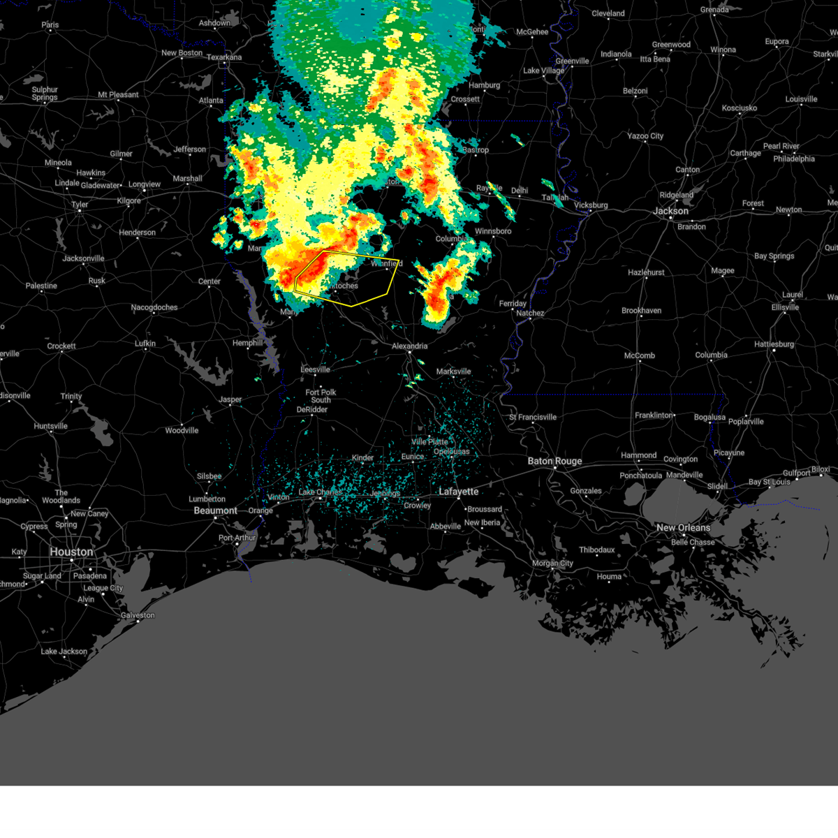Interactive Hail Maps Hail Map for Winnfield, LA