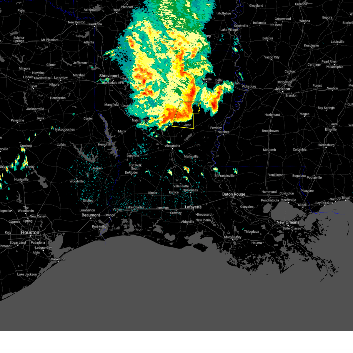 Interactive Hail Maps Hail Map for Columbia, LA