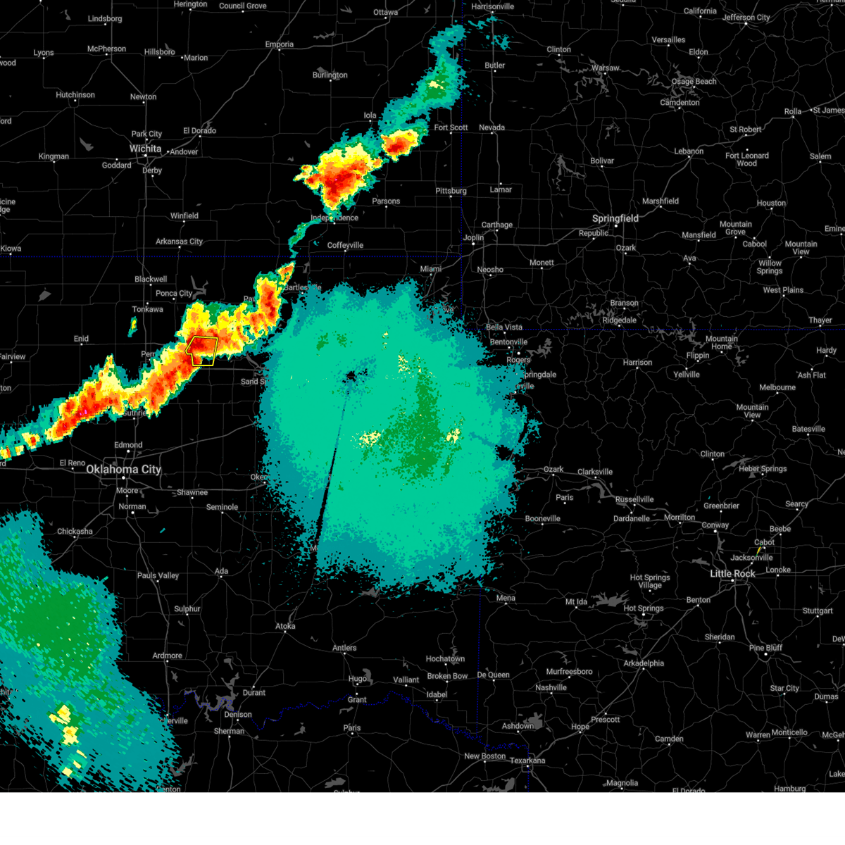 Interactive Hail Maps Hail Map for Pawnee, OK