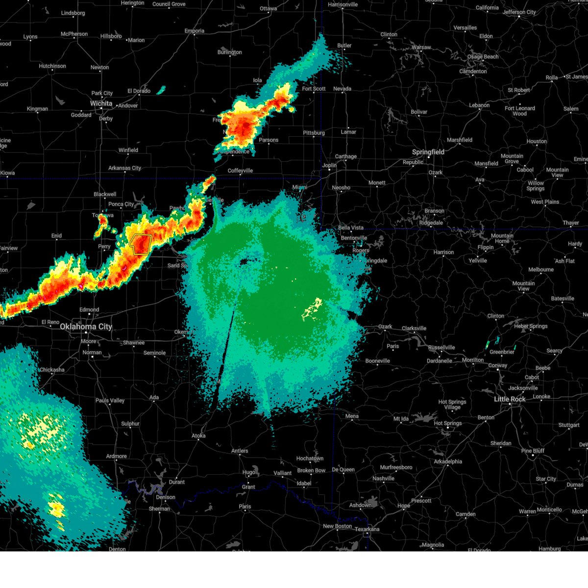 Interactive Hail Maps Hail Map for Pawnee, OK