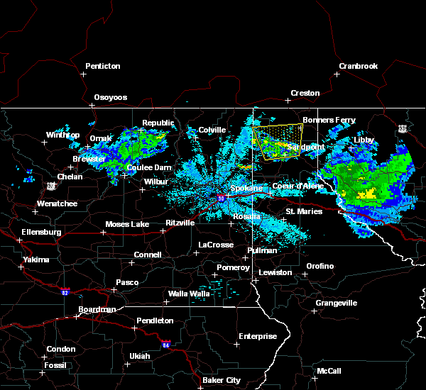 Interactive Hail Maps Hail Map for Bonners Ferry, ID