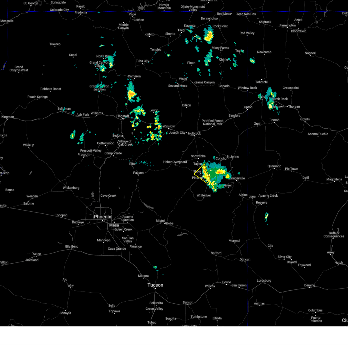 Interactive Hail Maps Hail Map for Country Club, AZ
