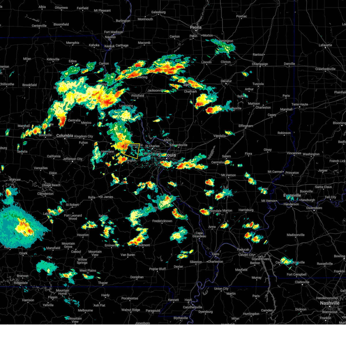 Interactive Hail Maps Hail Map for Wright City, MO
