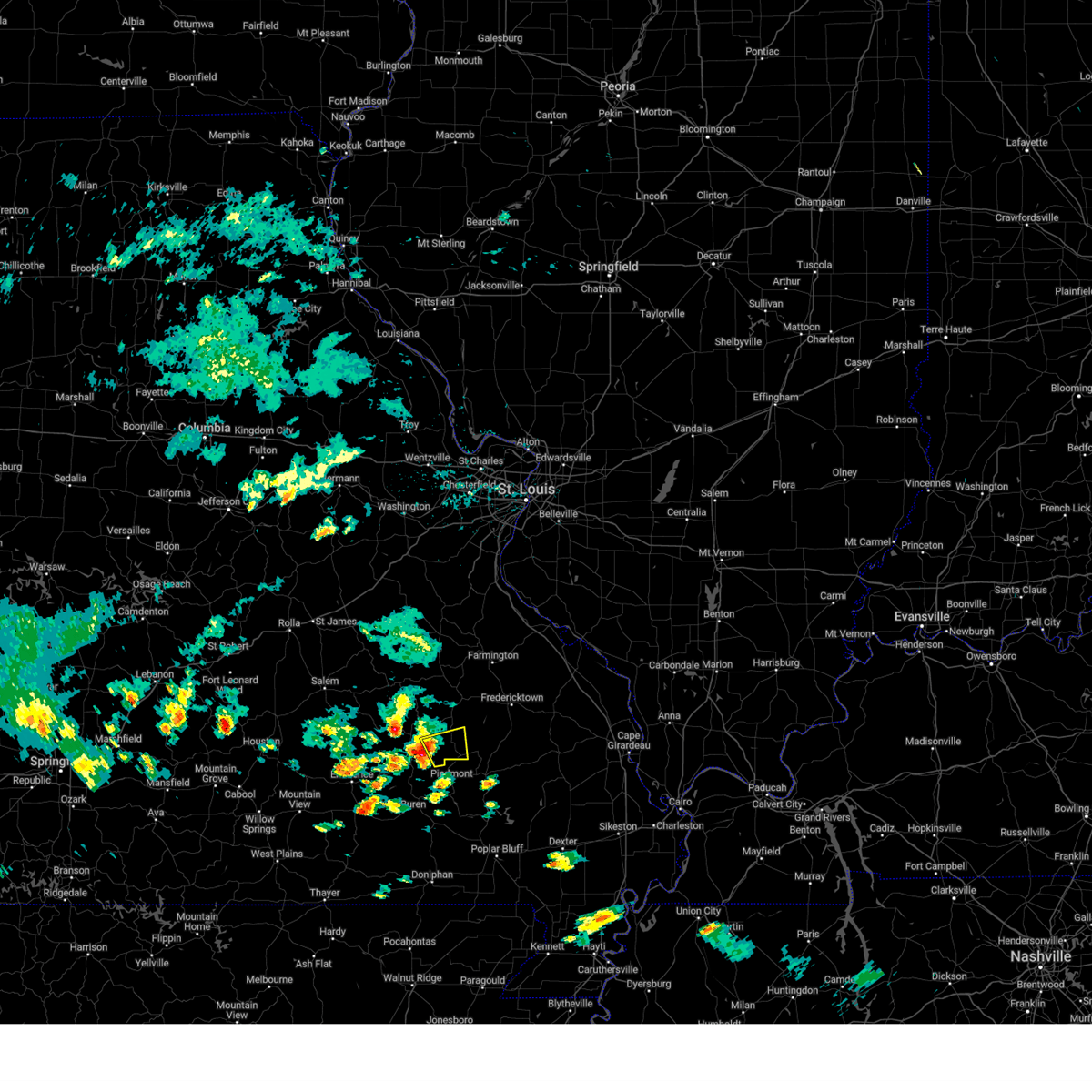 Interactive Hail Maps Hail Map for Des Arc, MO