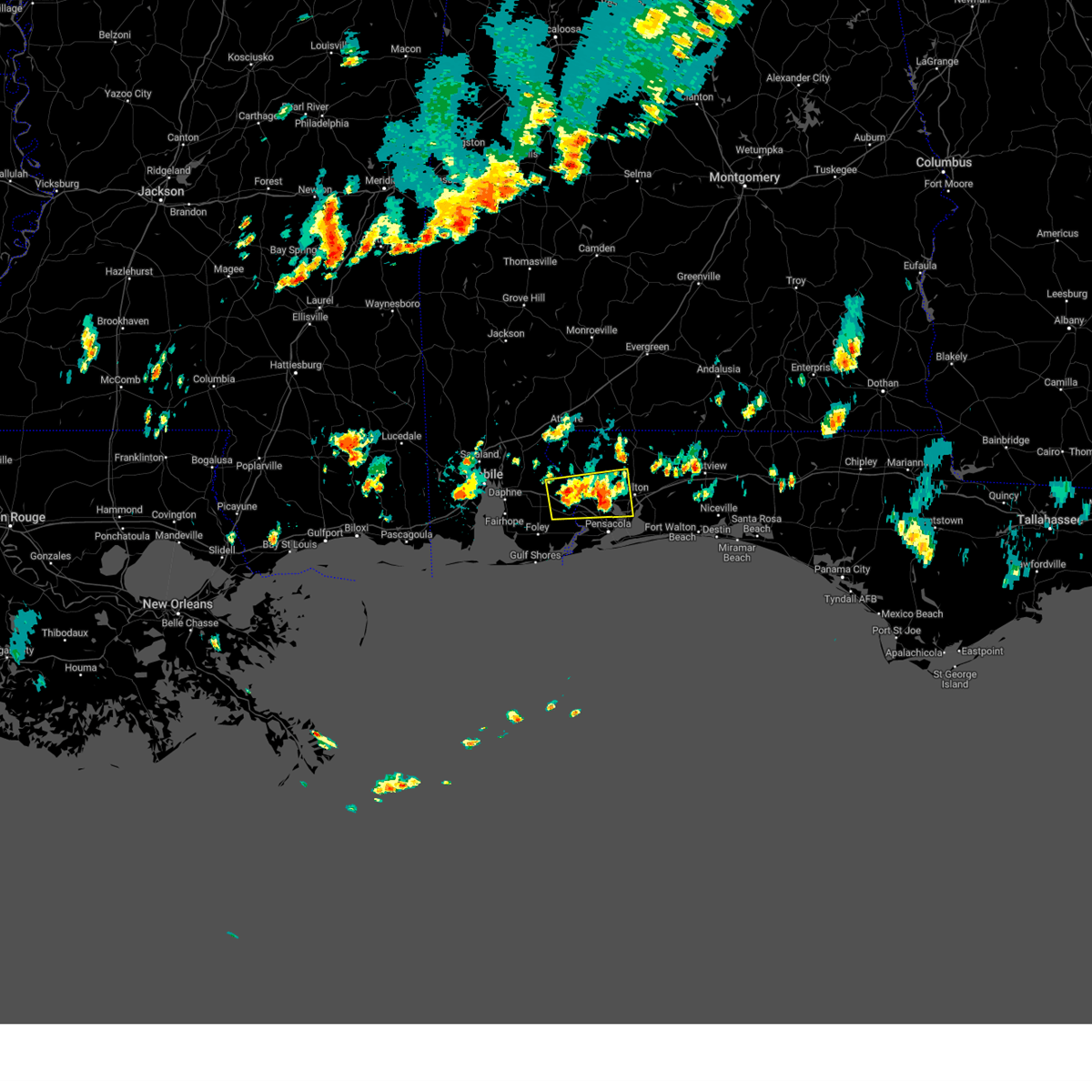 Interactive Hail Maps Hail Map for Molino, FL