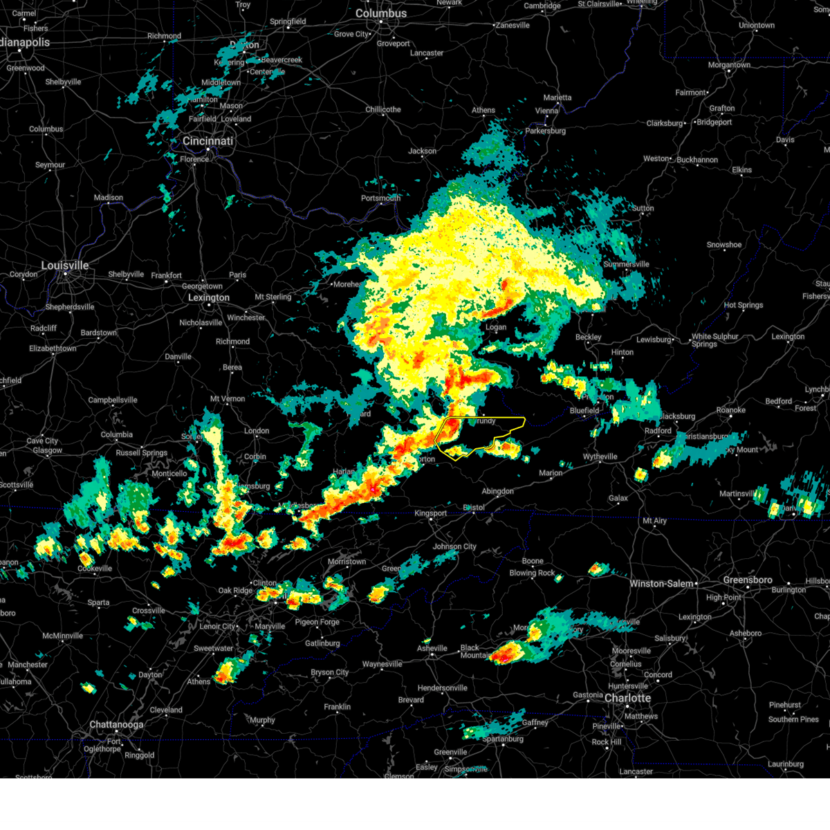 Interactive Hail Maps Hail Map for Haysi, VA