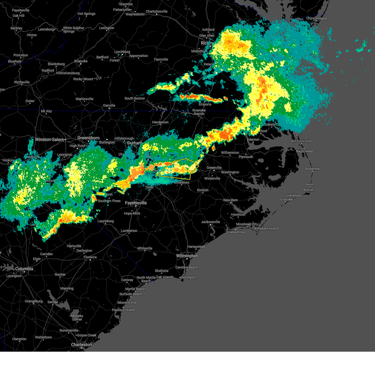 Interactive Hail Maps Hail Map for Selma, NC