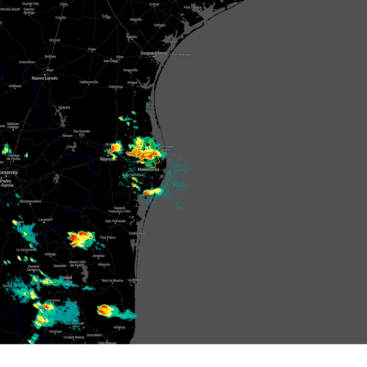 Interactive Hail Maps Hail Map for San Benito, TX