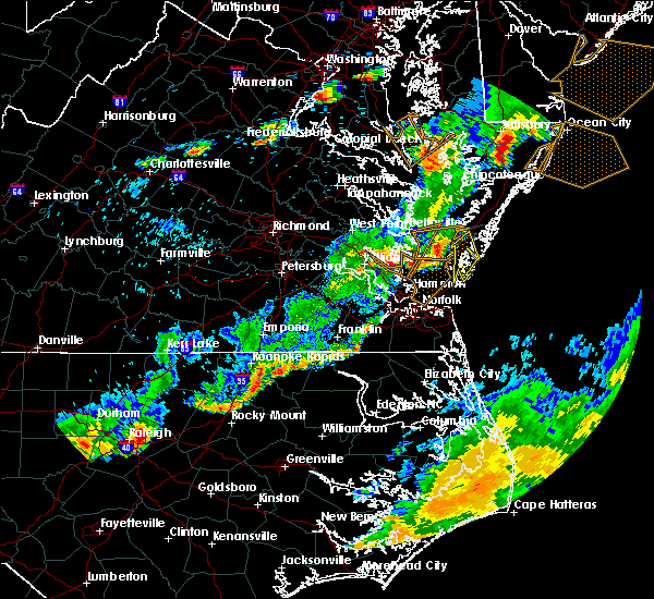 Interactive Hail Maps Hail Map for Eastville, VA