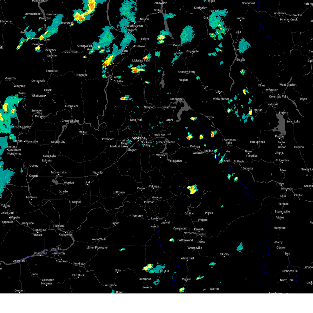 Interactive Hail Maps Hail Map for Orient, WA