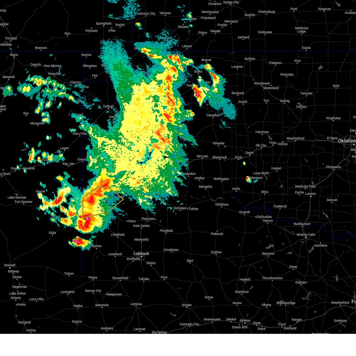Interactive Hail Maps Hail Map for Dimmitt, TX
