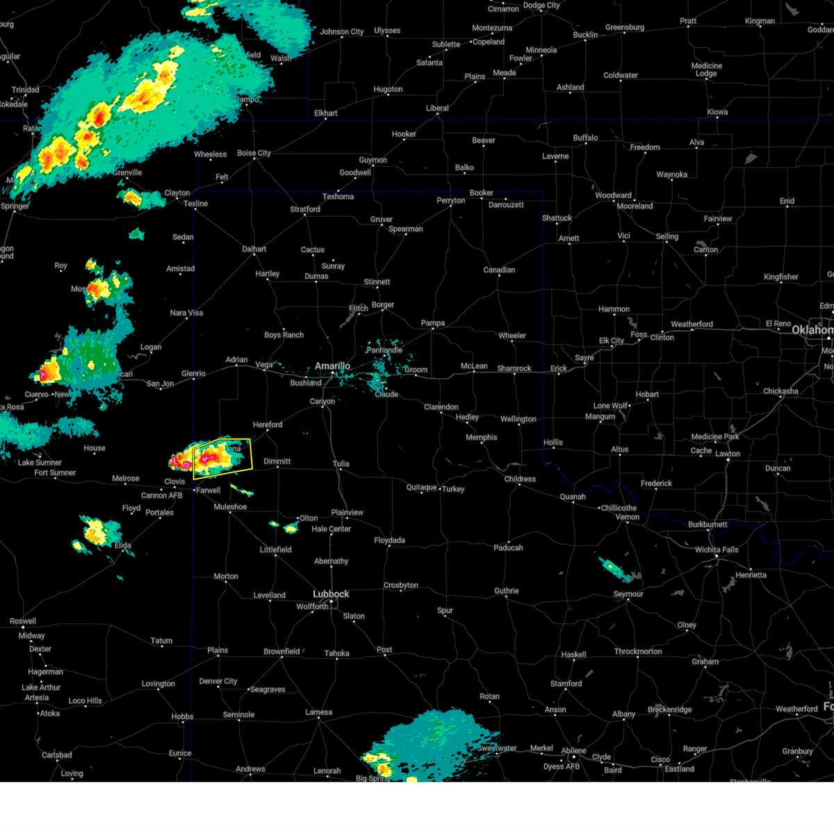Interactive Hail Maps Hail Map for Bovina, TX