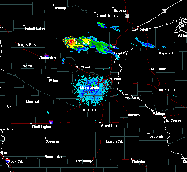 Interactive Hail Maps Hail Map for Brainerd, MN