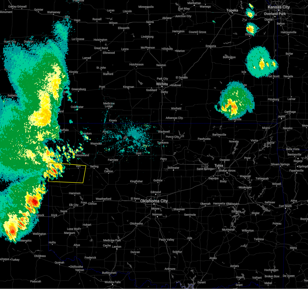 Interactive Hail Maps Hail Map for OK
