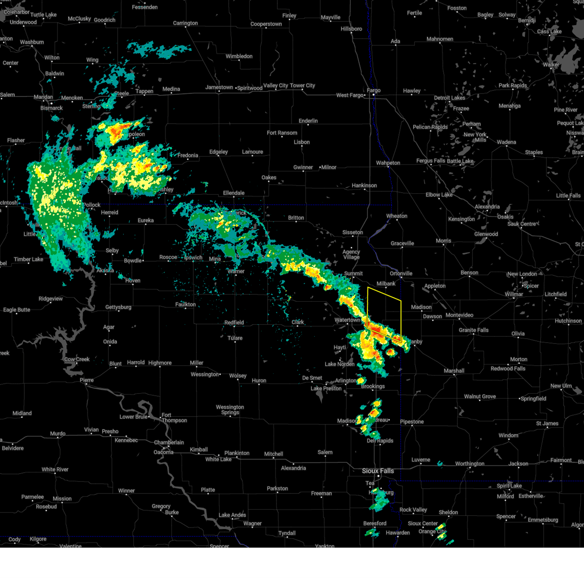 Interactive Hail Maps Hail Map for Gary, SD