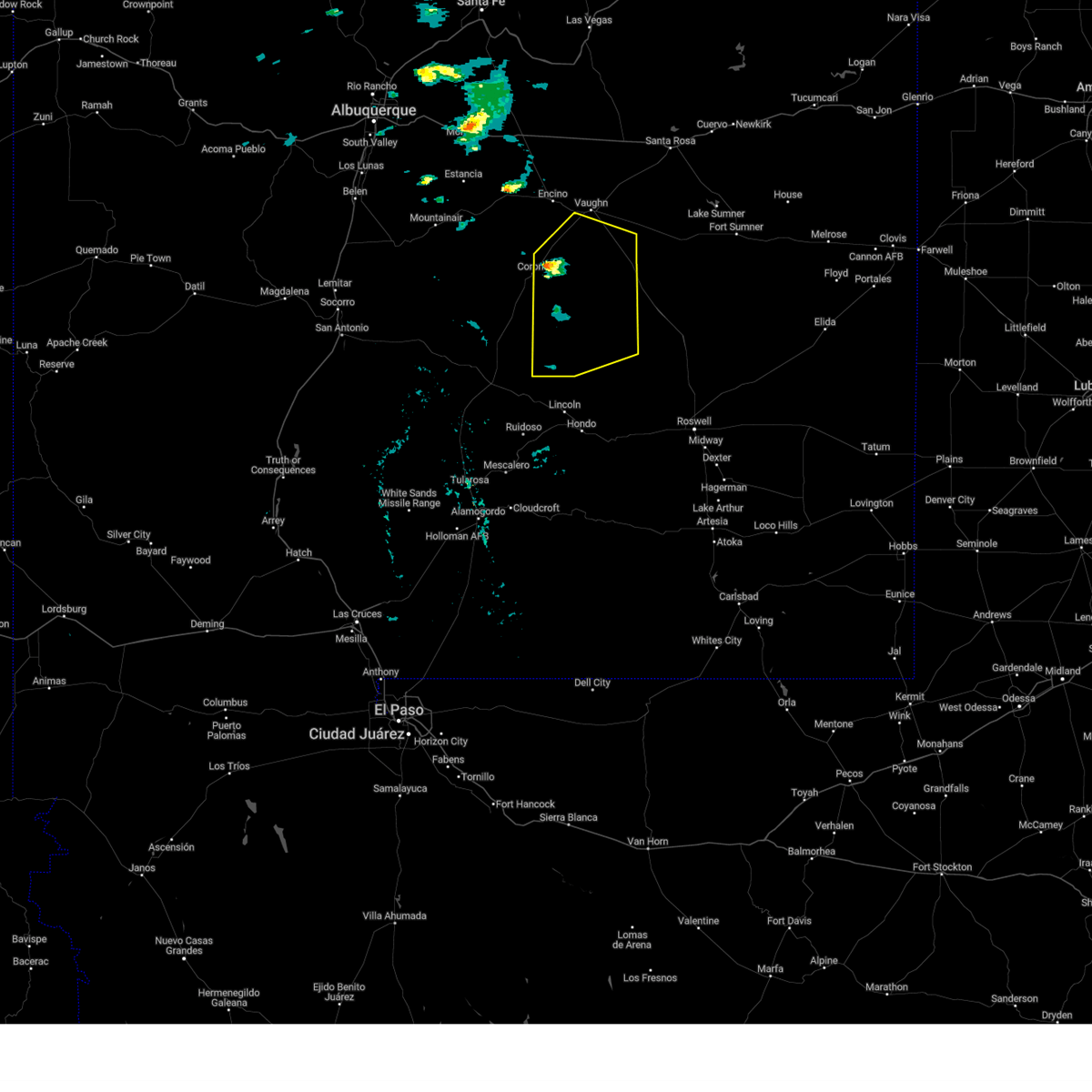 Interactive Hail Maps Hail Map for Duran, NM