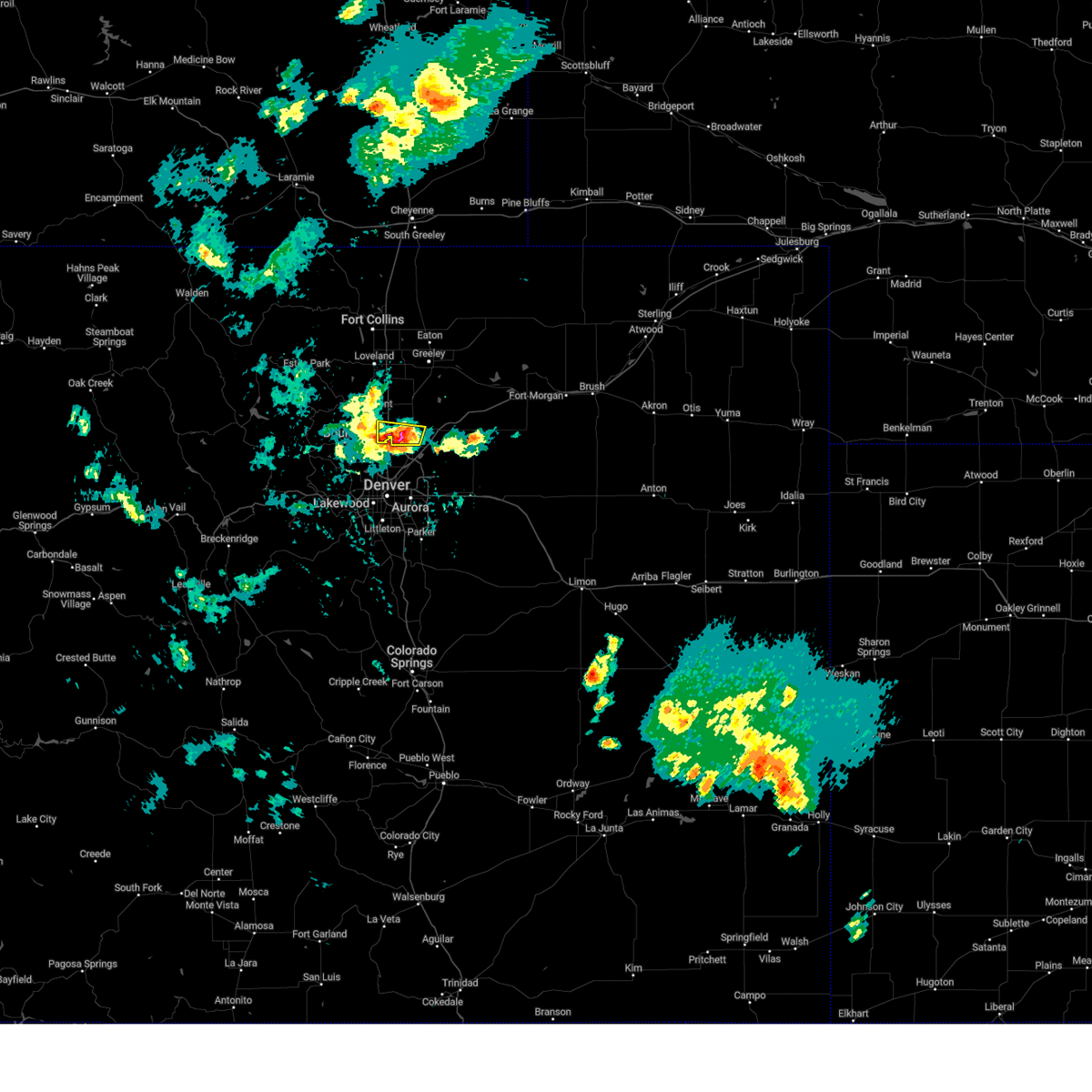 Interactive Hail Maps Hail Map for Firestone, CO
