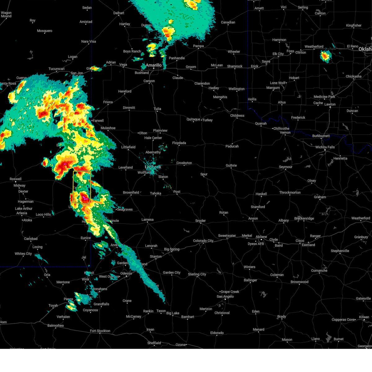 Interactive Hail Maps Hail Map for Tatum, NM