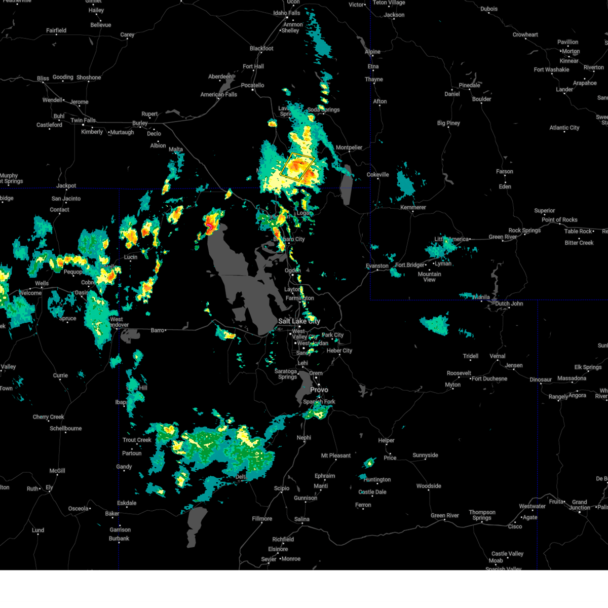 Interactive Hail Maps Hail Map for Preston, ID