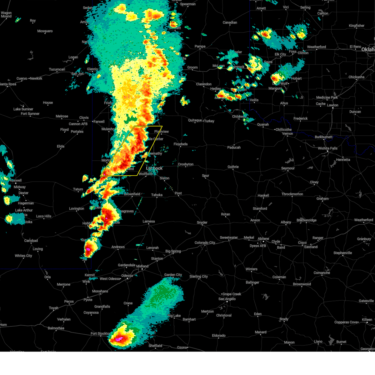 Interactive Hail Maps Hail Map for Olton, TX
