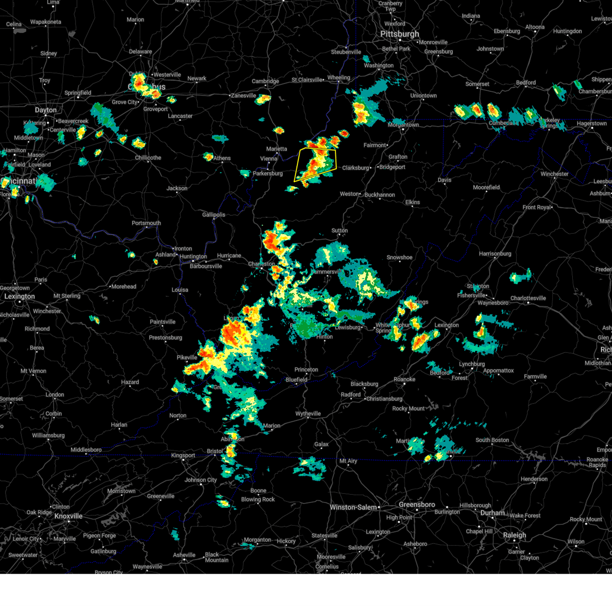 Interactive Hail Maps Hail Map for St. Marys, WV