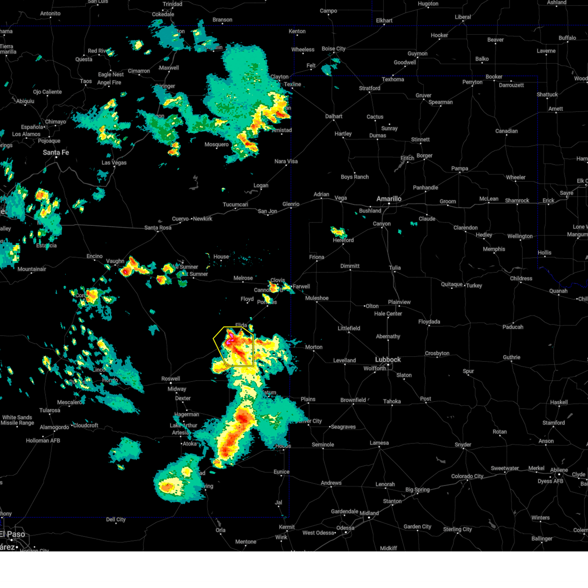 Interactive Hail Maps Hail Map for Elida, NM