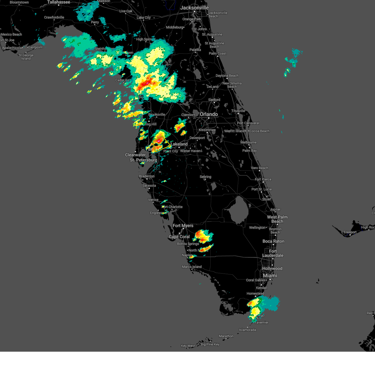 Interactive Hail Maps Hail Map for Wesley Chapel, FL