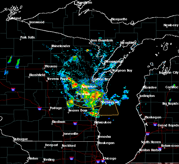 Interactive Hail Maps Hail Map for Appleton, WI