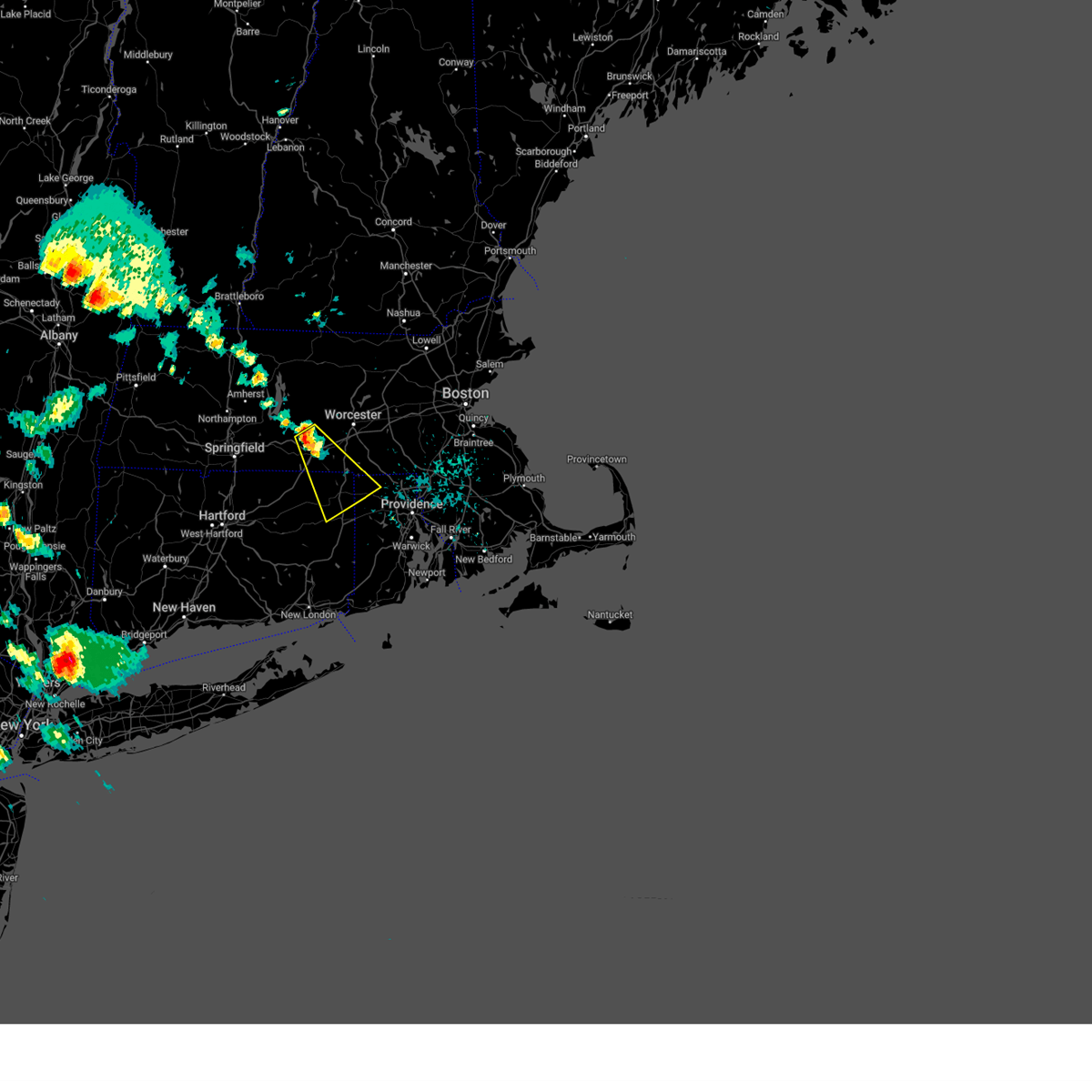 Interactive Hail Maps Hail Map for North Grosvenor Dale, CT