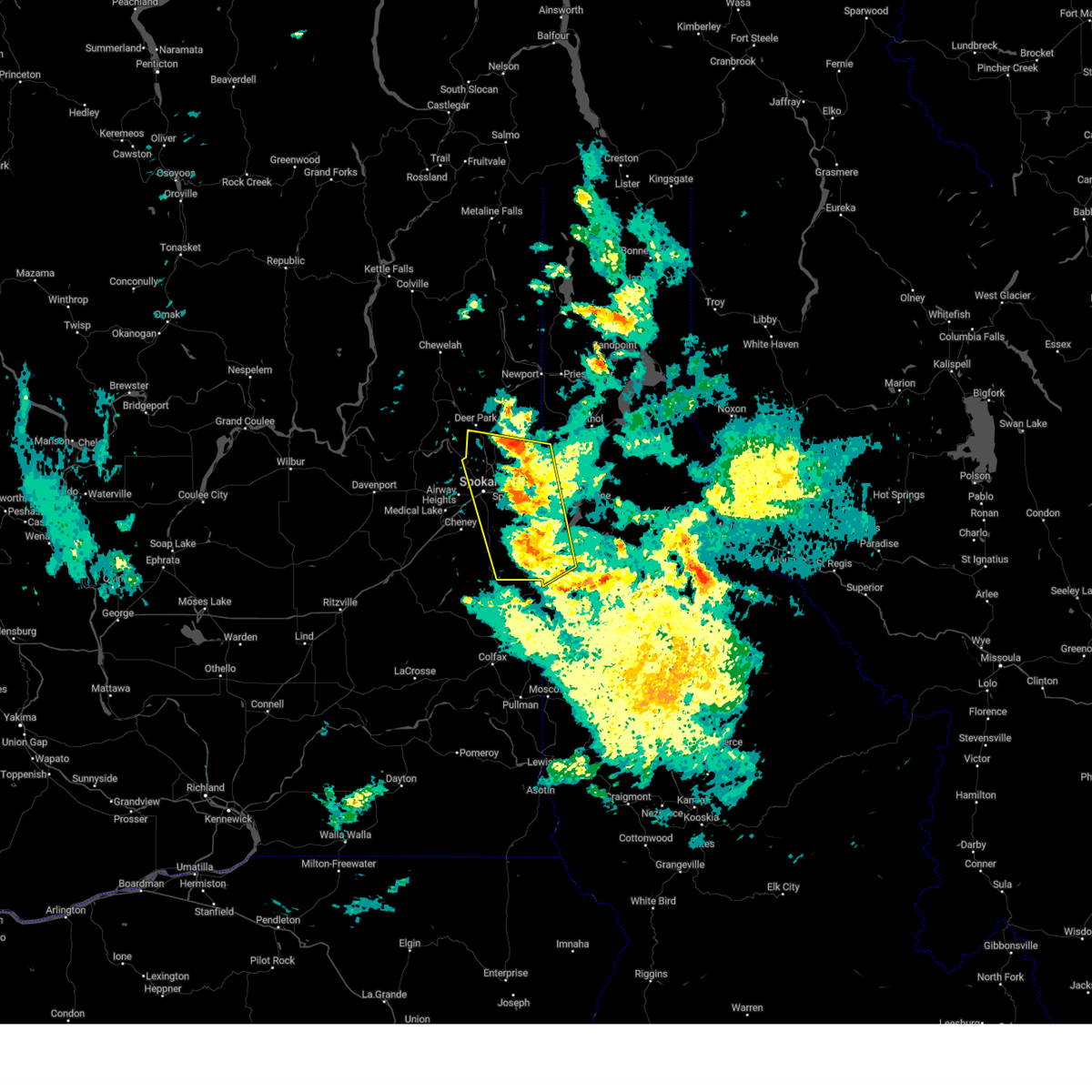 Interactive Hail Maps Hail Map for Waverly, WA