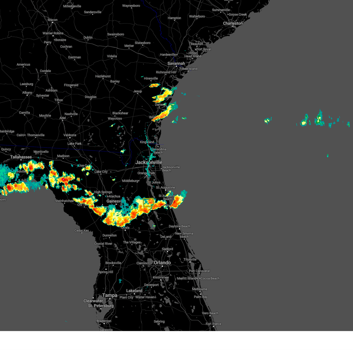 Interactive Hail Maps Hail Map for Palatka, FL
