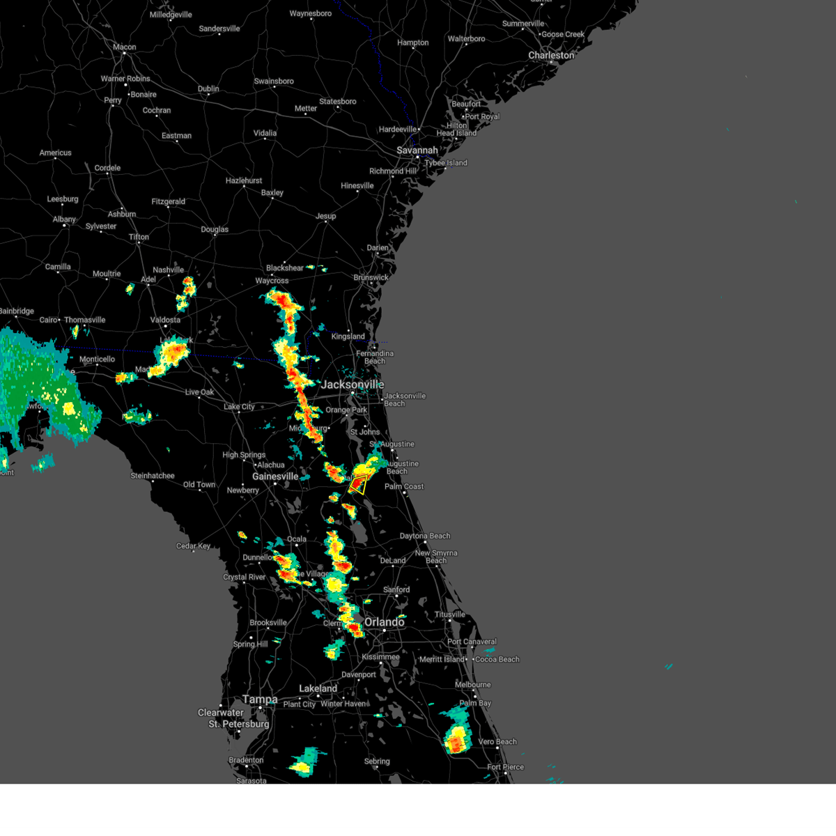 Interactive Hail Maps Hail Map for Palatka, FL