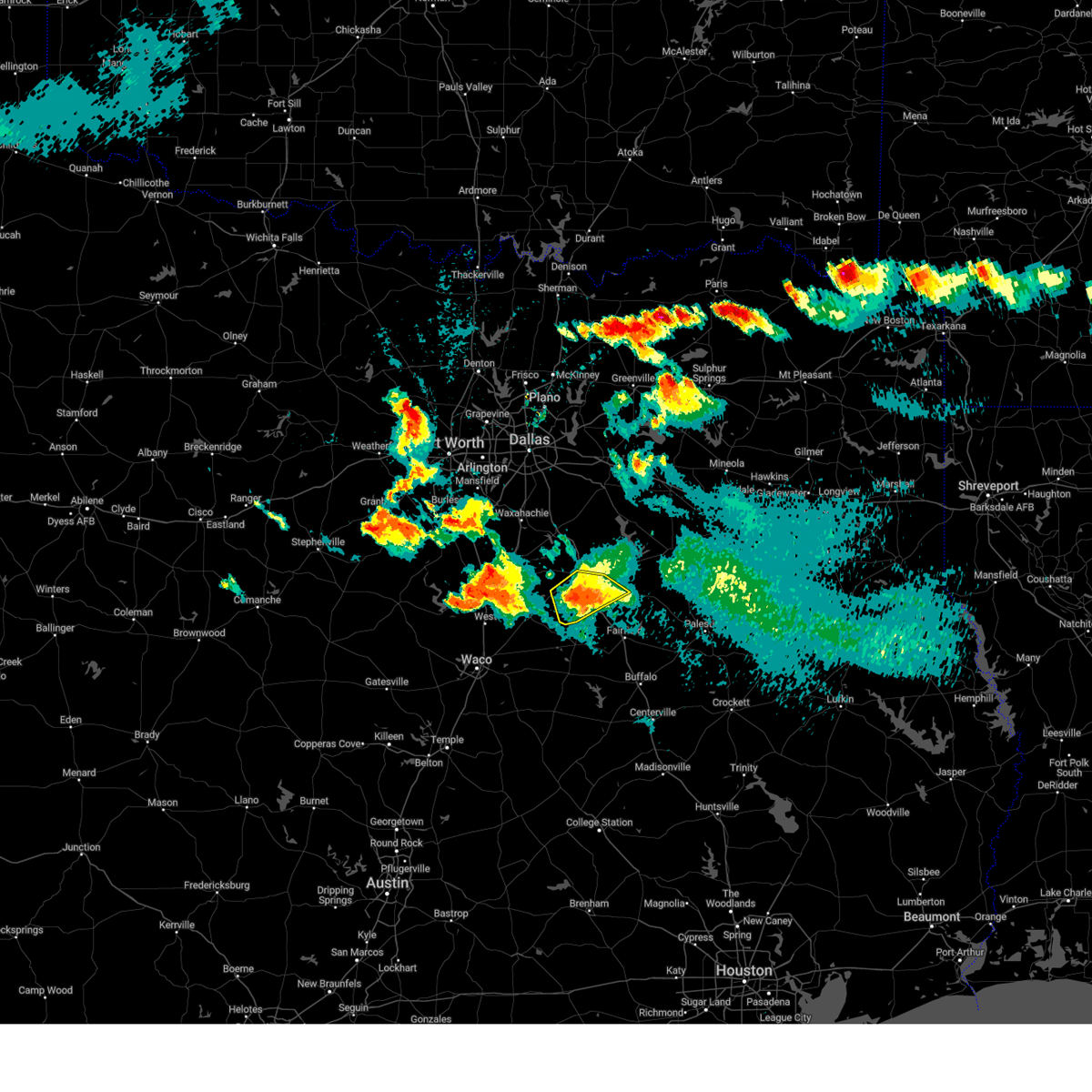 Interactive Hail Maps Hail Map for Corsicana, TX