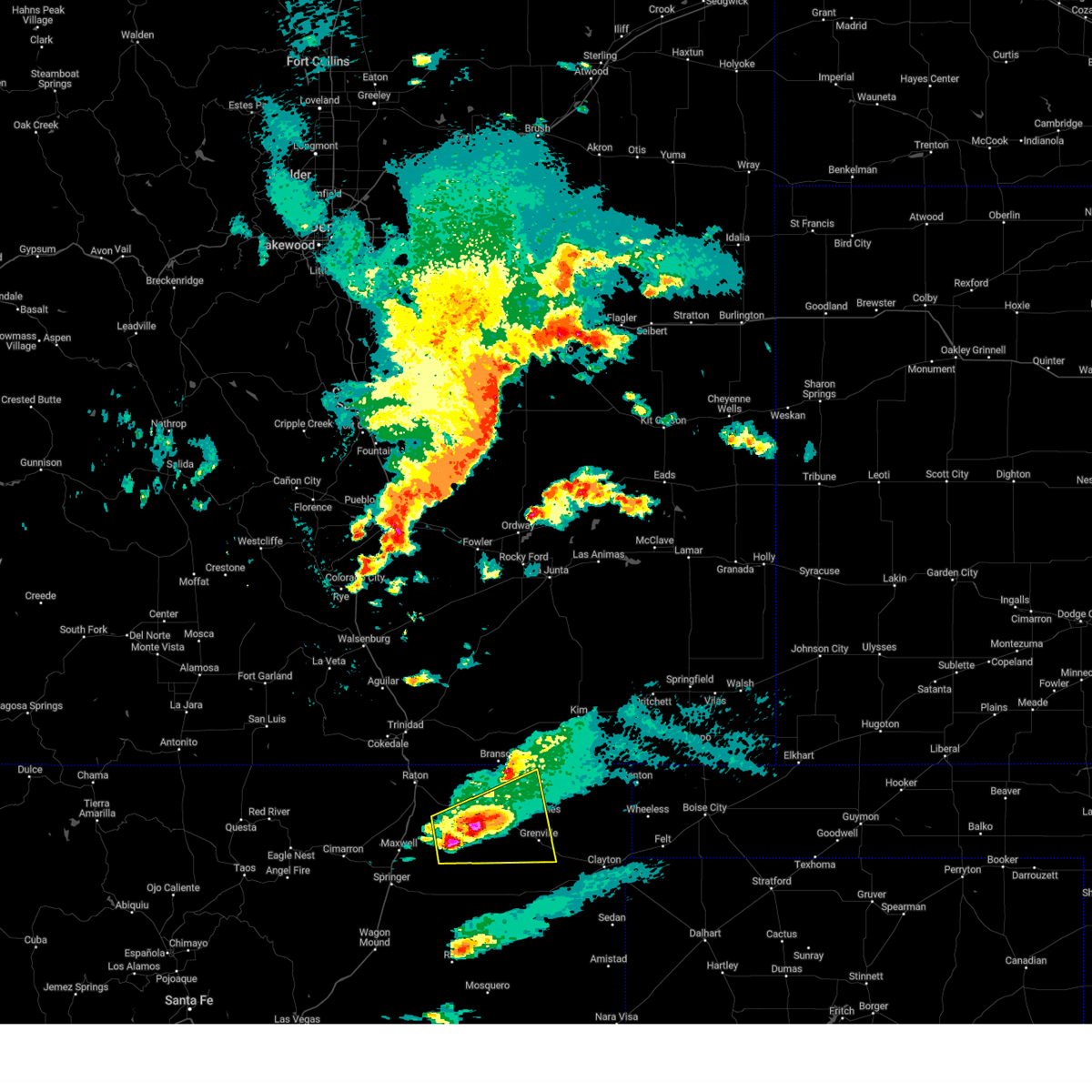 Interactive Hail Maps Hail Map for Folsom, NM