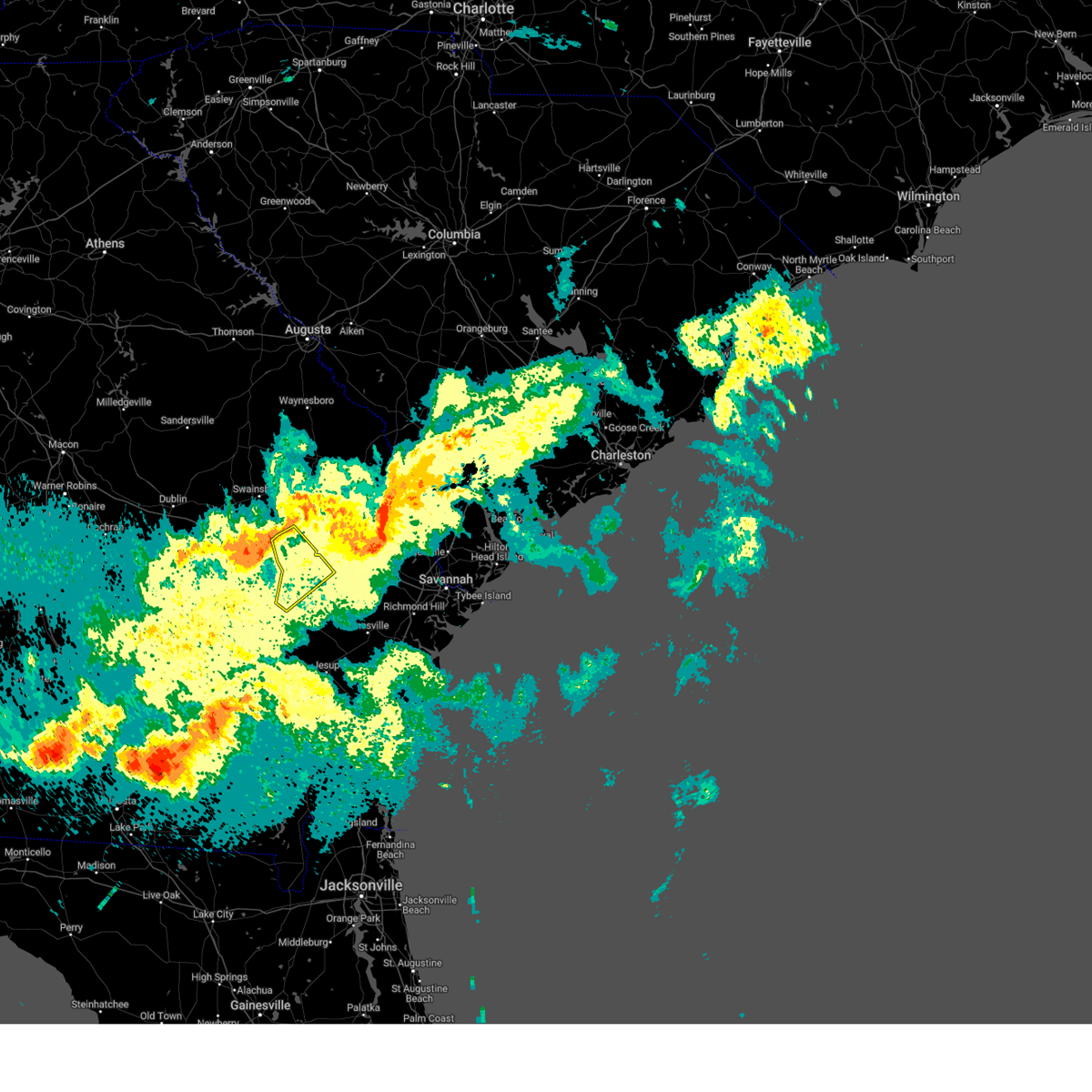 Interactive Hail Maps Hail Map for Reidsville, GA