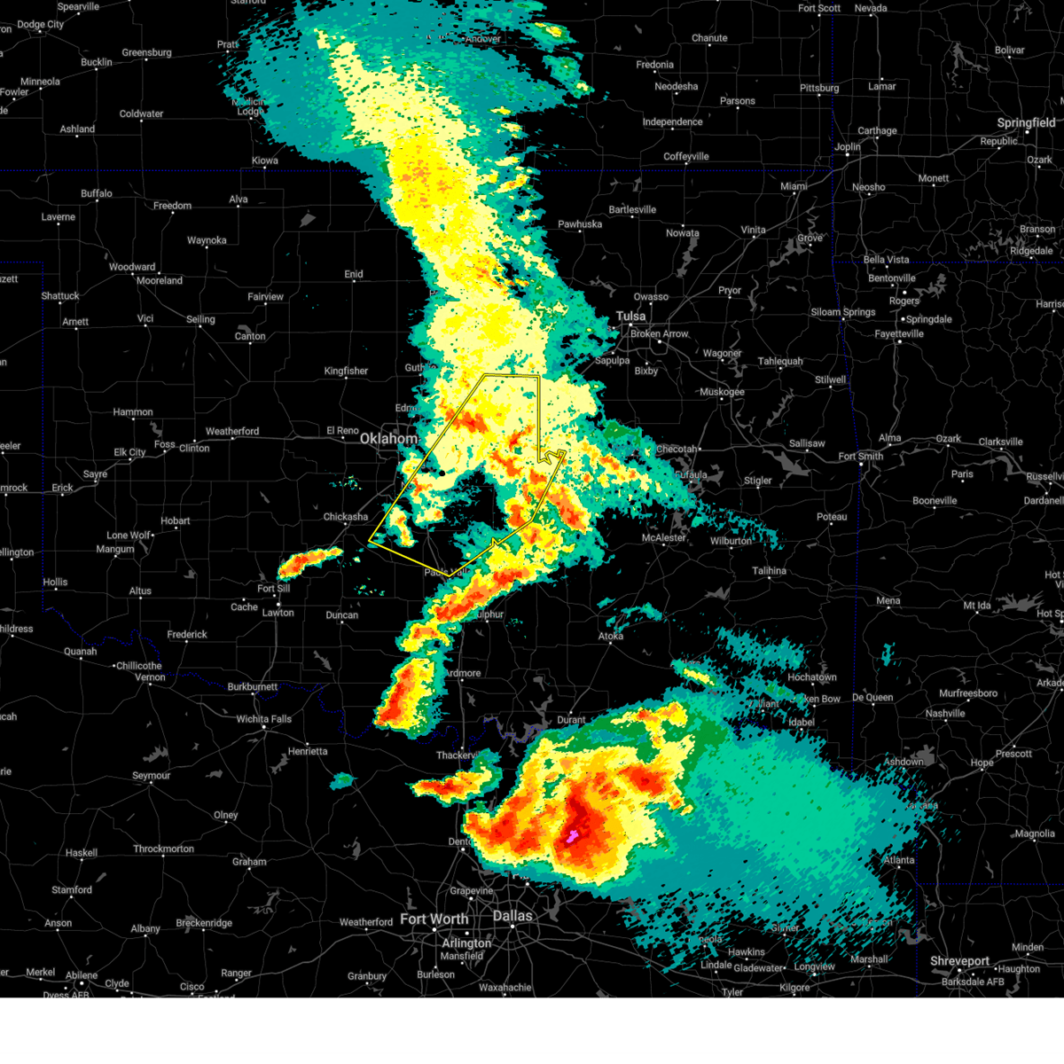 Interactive Hail Maps Hail Map for Norman, OK