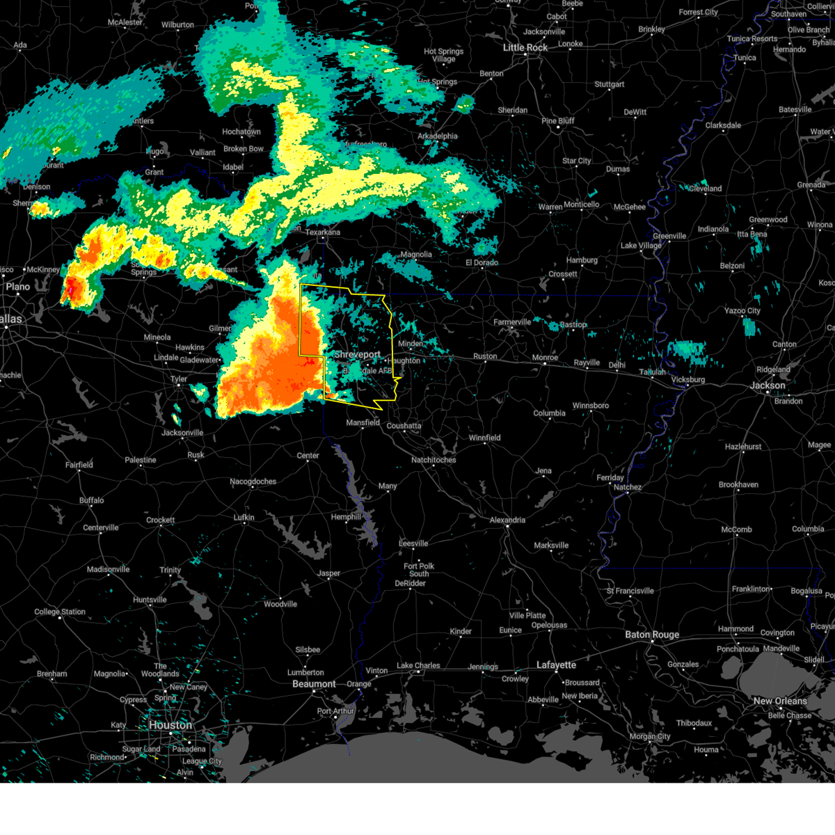 Interactive Hail Maps Hail Map for Shreveport, LA