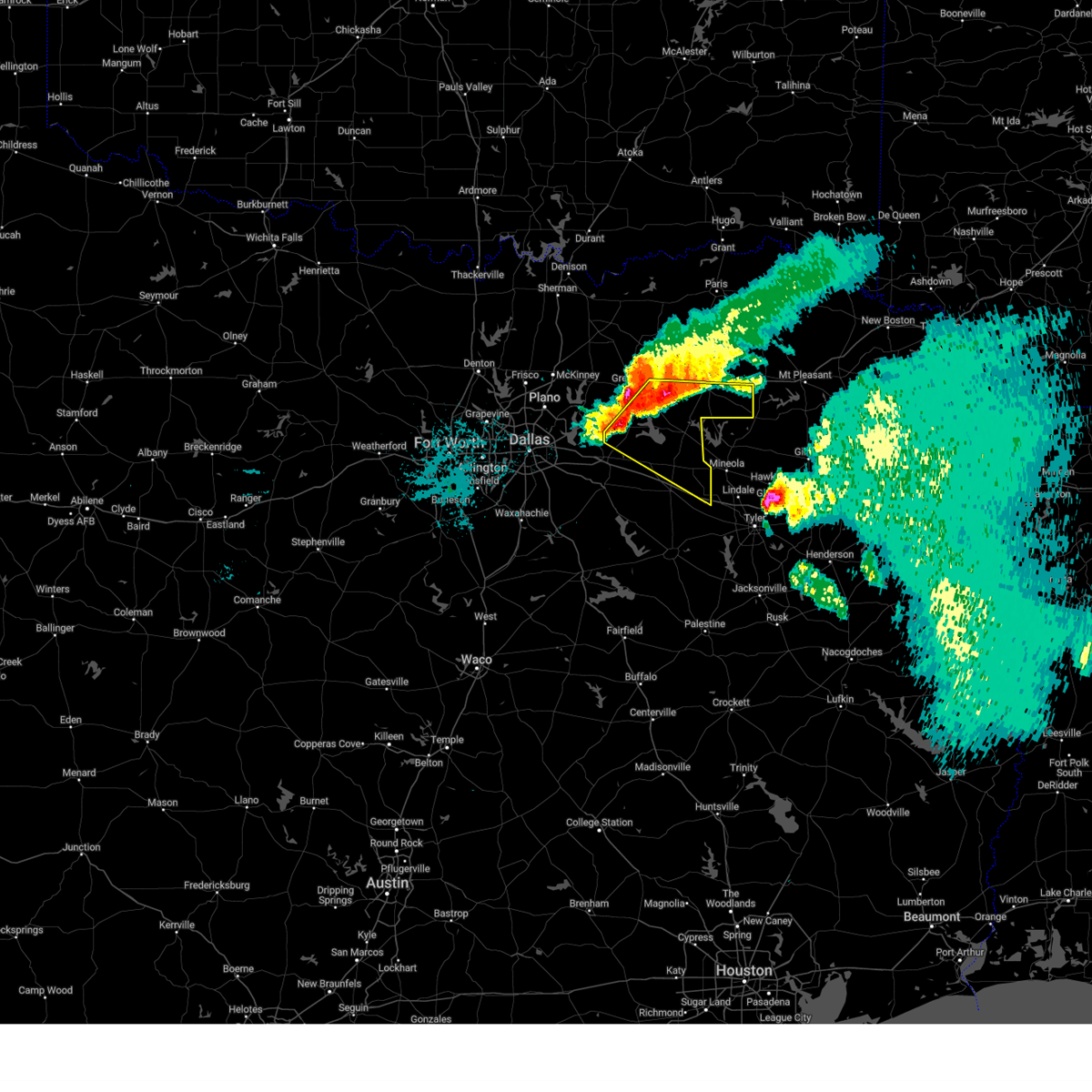 Interactive Hail Maps Hail Map for Sulphur Springs, TX