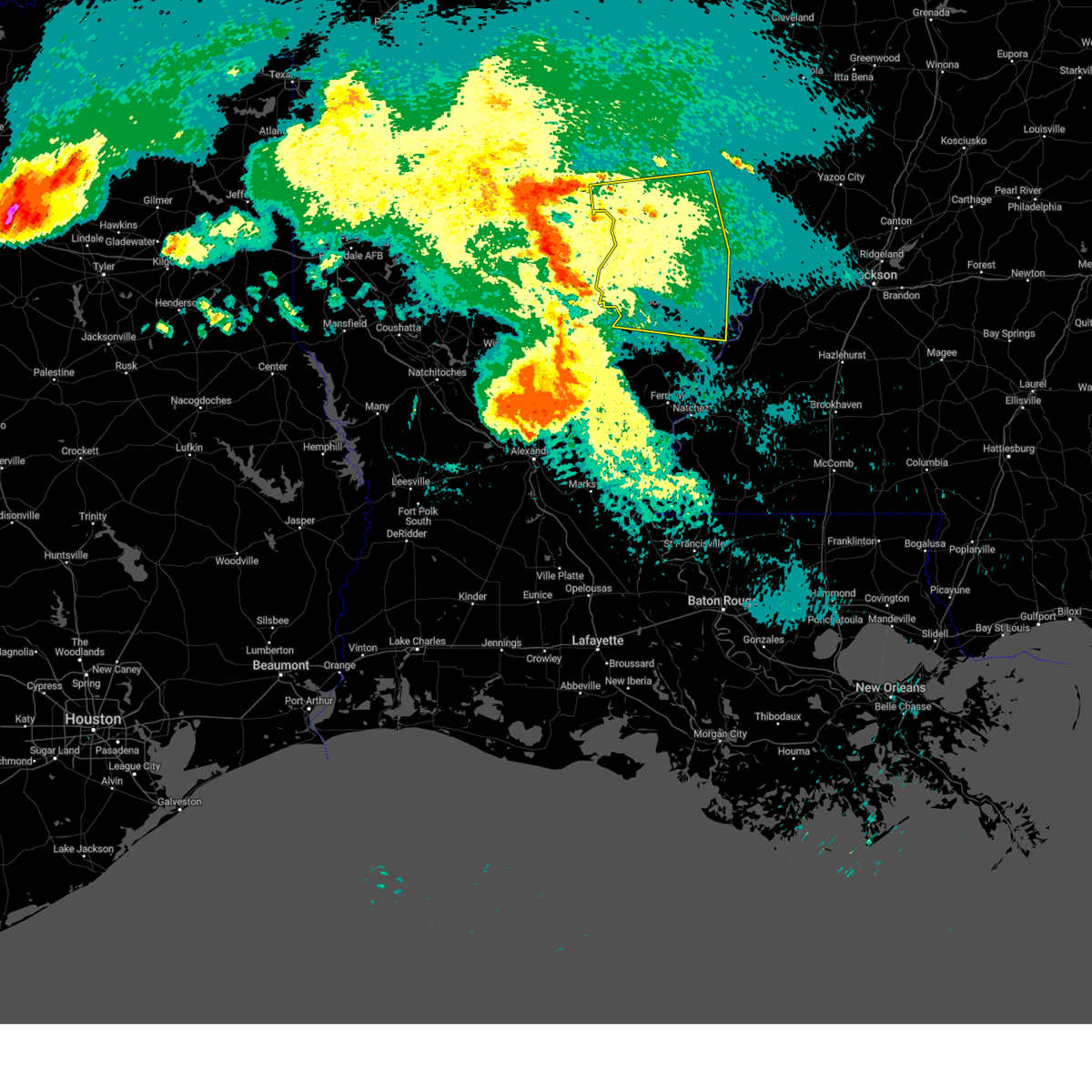 Interactive Hail Maps Hail Map for Mangham, LA