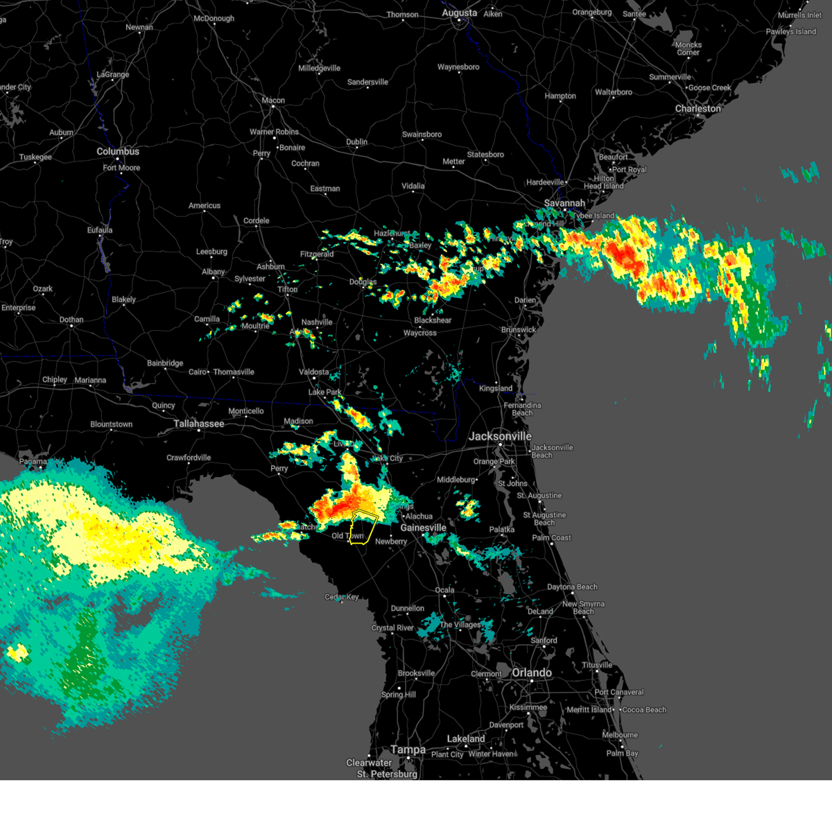 Interactive Hail Maps Hail Map for Trenton, FL