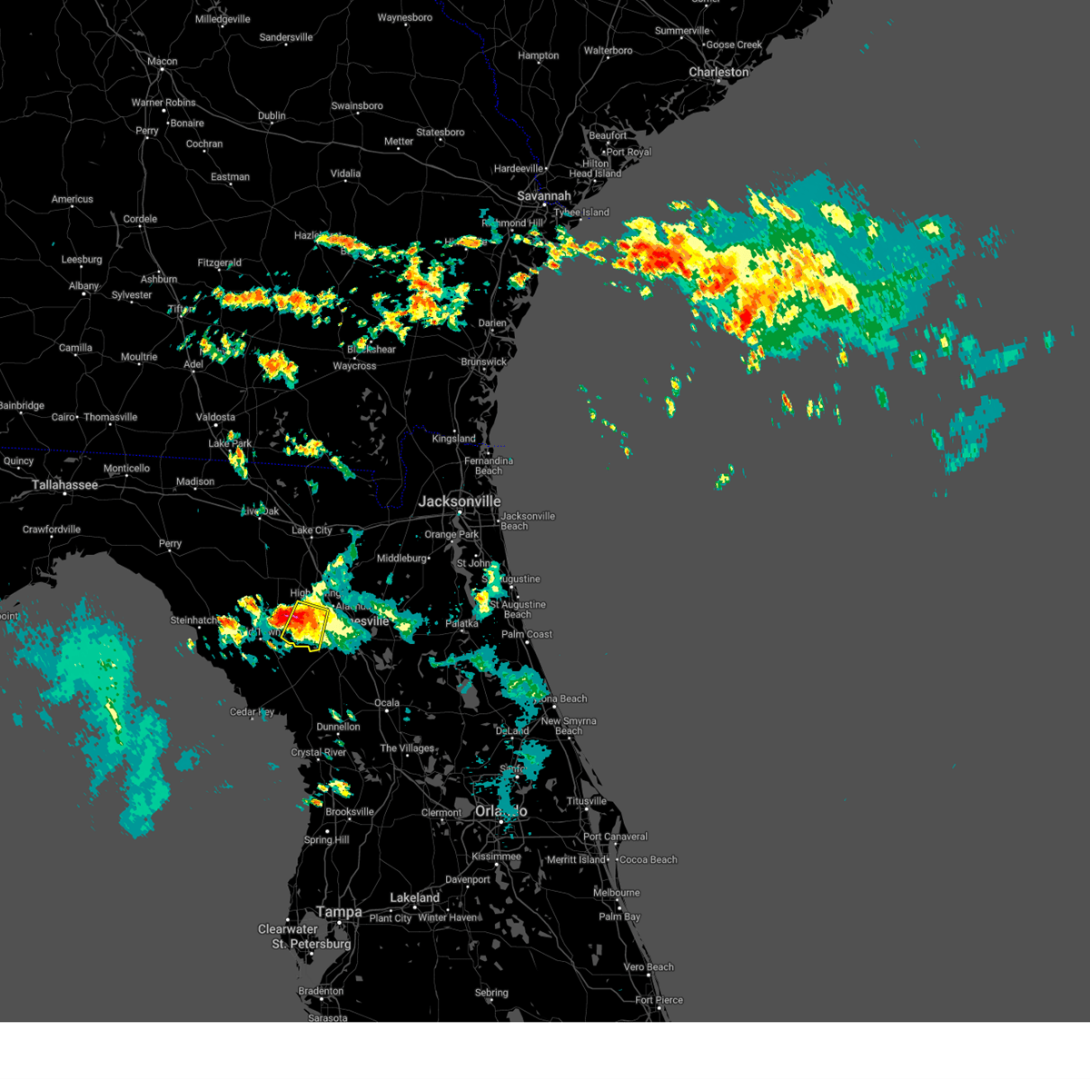 Interactive Hail Maps Hail Map for Trenton, FL