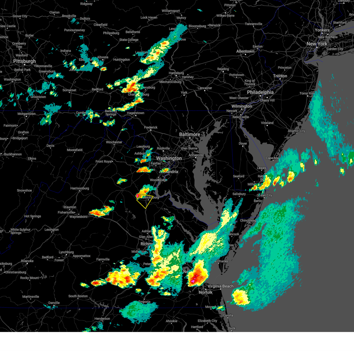Interactive Hail Maps Hail Map for Fredericksburg, VA