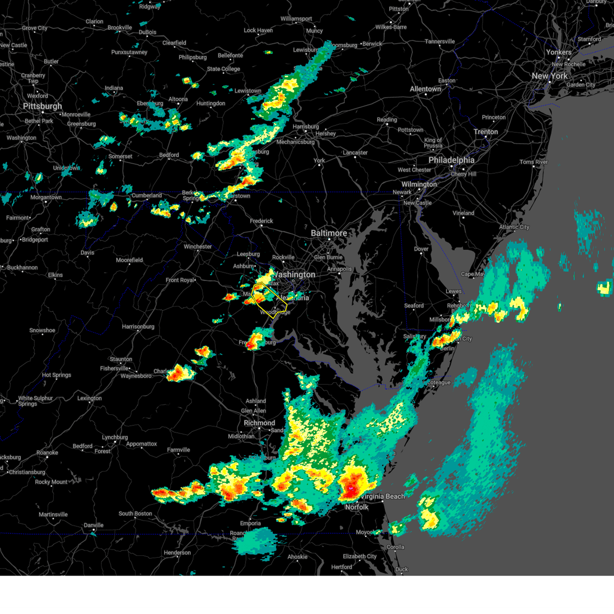 Interactive Hail Maps Hail Map for Woodbridge, VA