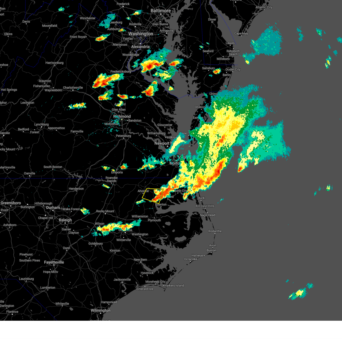 Interactive Hail Maps Hail Map for Colerain, NC