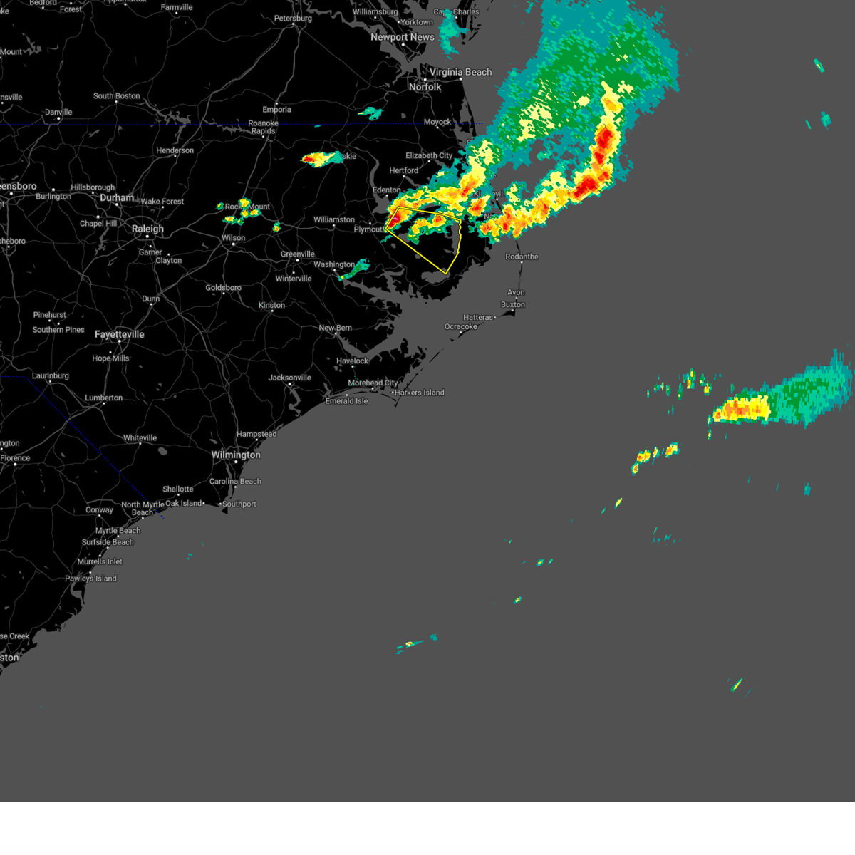 Interactive Hail Maps Hail Map for Creswell, NC