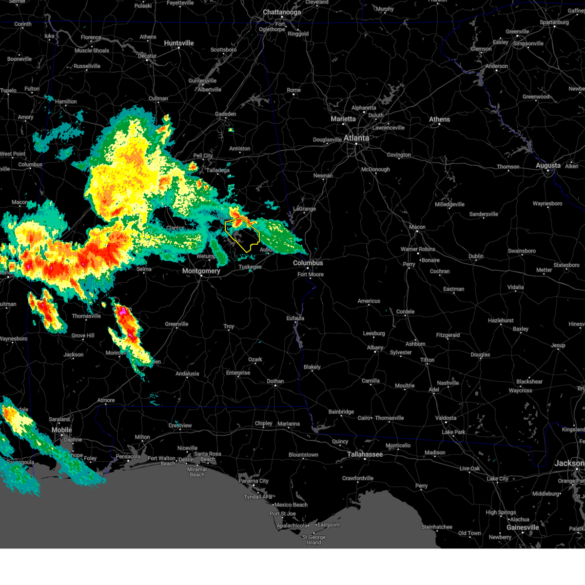 Interactive Hail Maps Hail Map for Camp Hill, AL